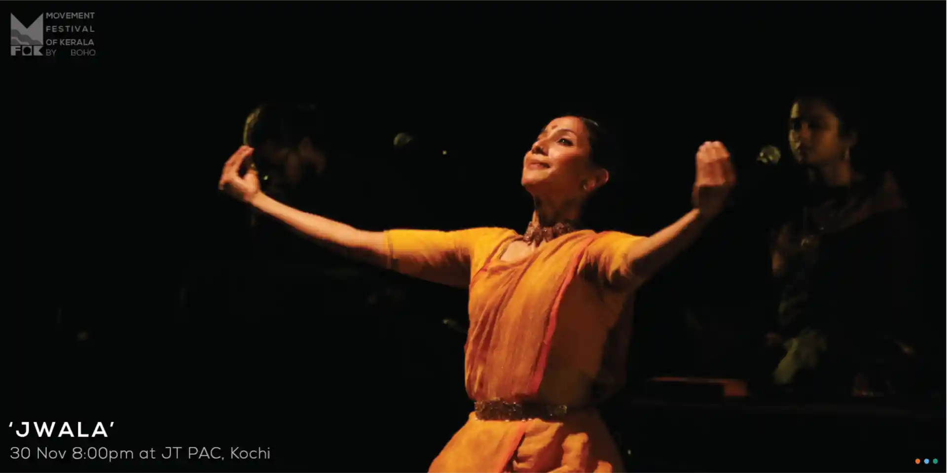 desktop image for MFOK 2025 (Movement Festival of Kerala, 2025)